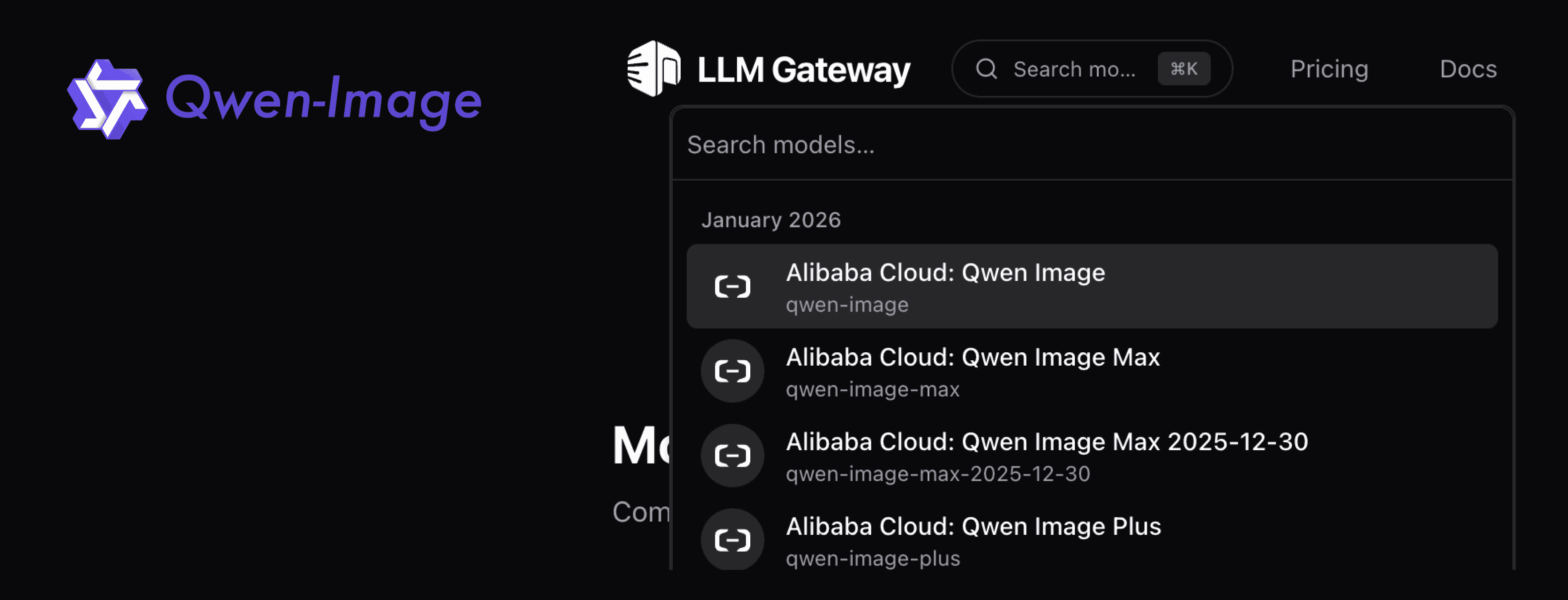 Alibaba Cloud Qwen Image models now available on LLM Gateway
