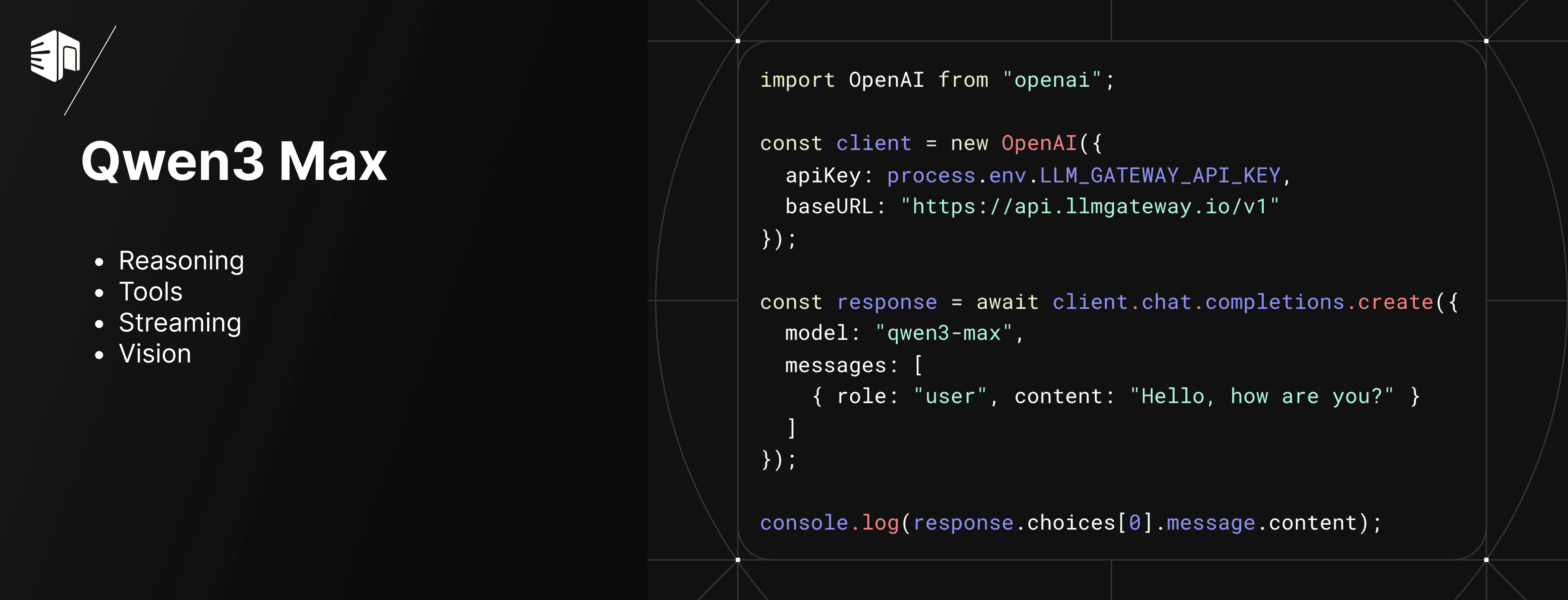 Qwen3 Max model now available on LLM Gateway